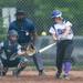 Pioneer's Shelby Daugherty hits the ball during the fourth inning of their game against Skyline,Tuesday May 28.
Courtney Sacco I AnnArbor.com 